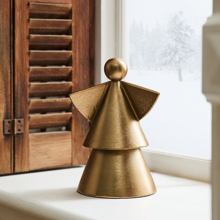 Brass Angel Figurines