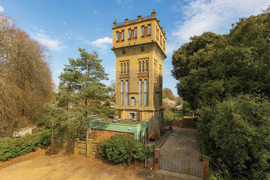 Converted property for sale: The Water Tower, Aldeburgh, Suffolk. 