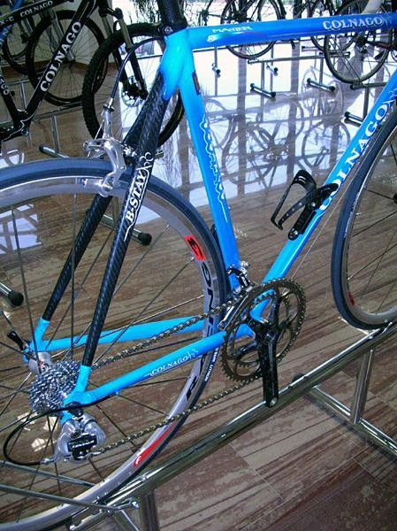 Colnago Master has a lighter, stiffer seat cluster updated via TIG welding