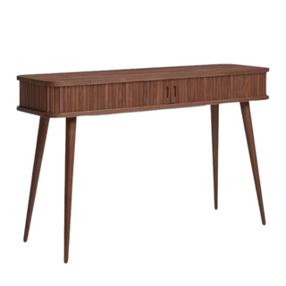 A wooden storage console table from John Lewis