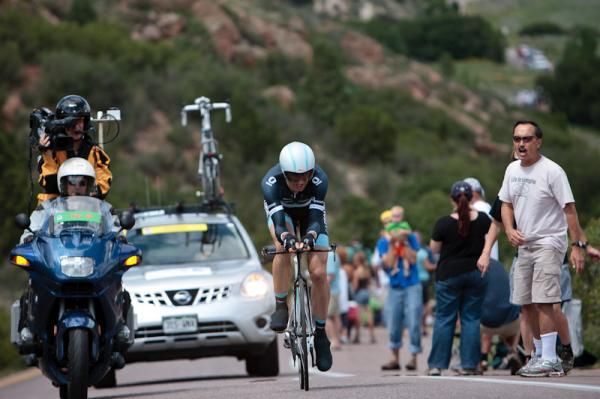 Jens Voigt (Leopard-Trek) always the crowd favorite.