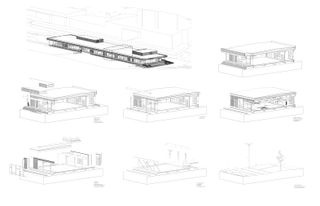 Drawings from Jaakko Torvinen and Elli Wendelin's architecture thesis