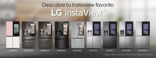Nueva línea de refrigeradores LG Instaview 2023