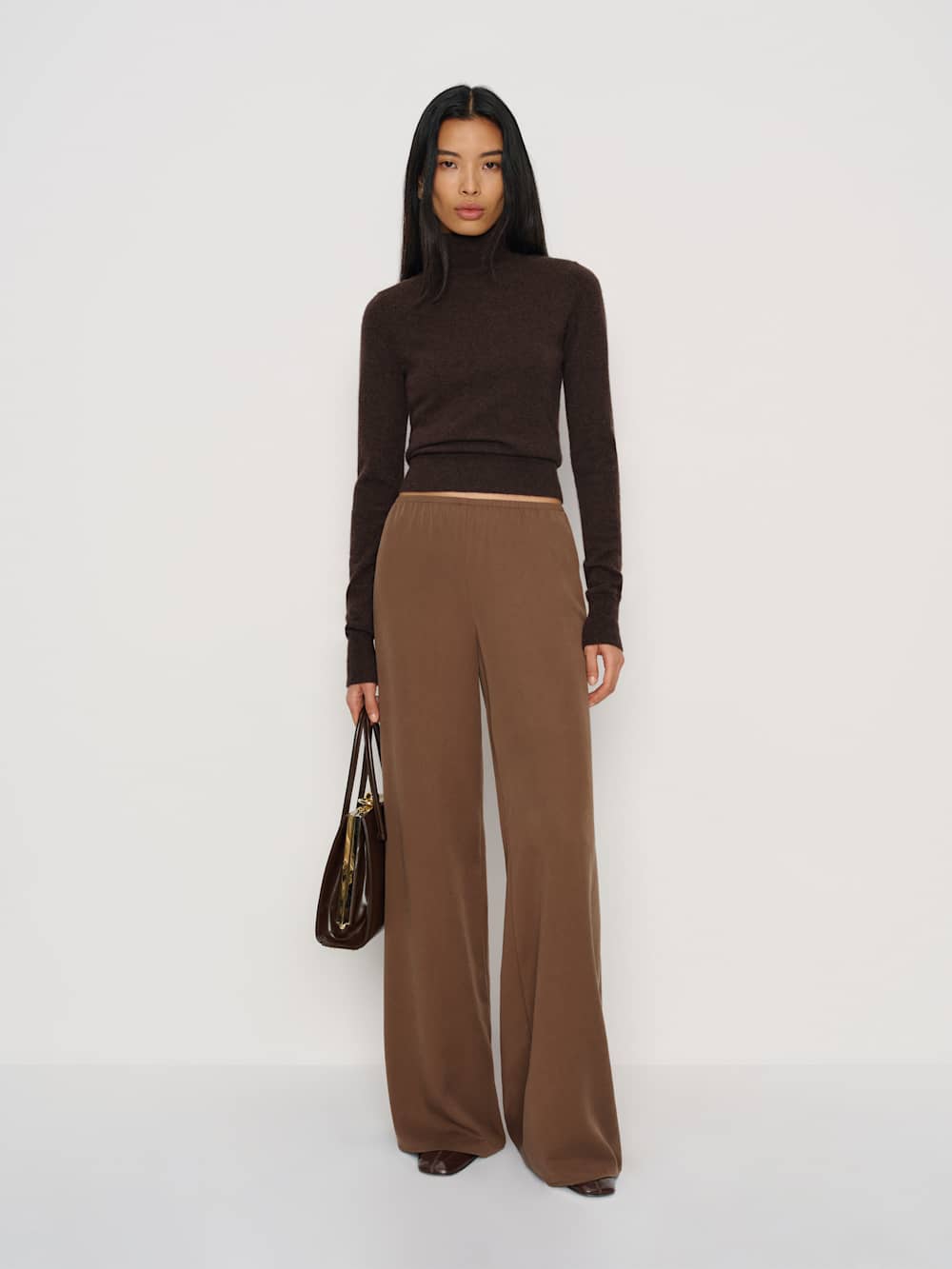 Celine Low Rise Wide Leg Pant