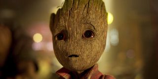 Vin Diesel as Baby Groot in Guardians of the Galaxy Vol. 2