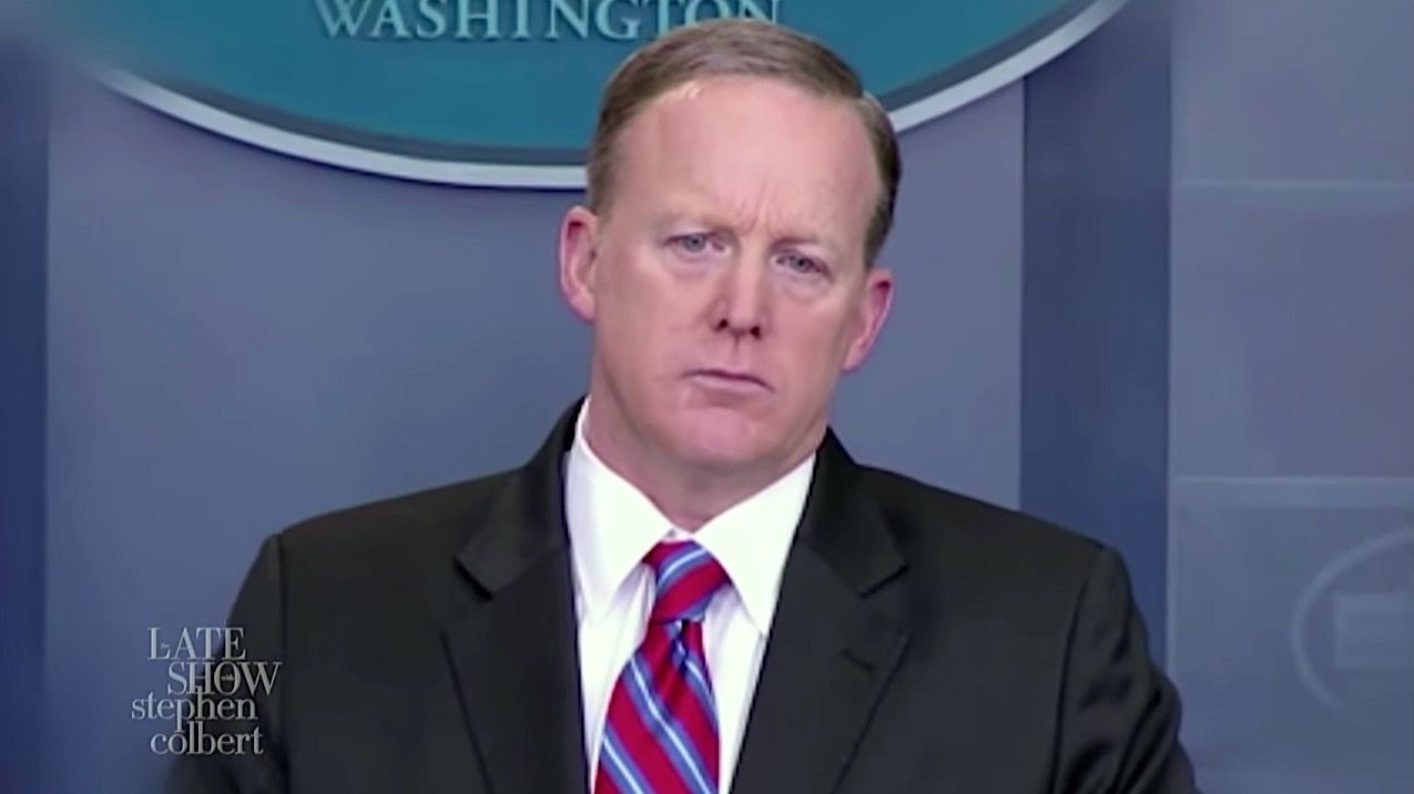 Sean Spicer, star of &amp;quot;The Bold and the Babbling&amp;quot;