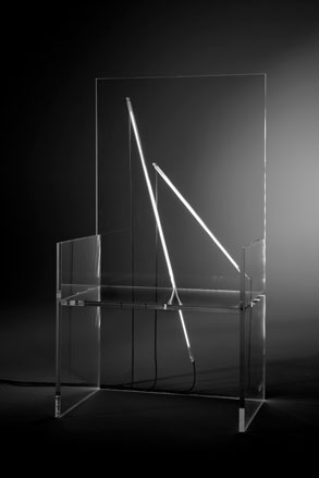 Electric chair by Robert Wilson