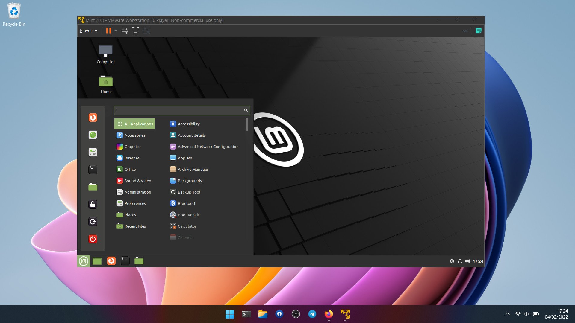 Vmware Workstation Player