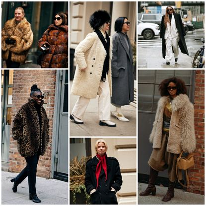 women of new york city wearing winter 2025 and 2026 fashion trends