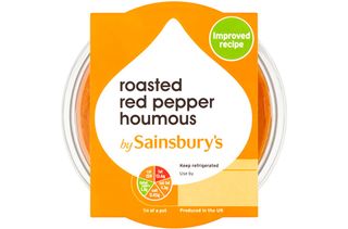 Sainsbury’s Roasted Red Pepper Houmous - 200g