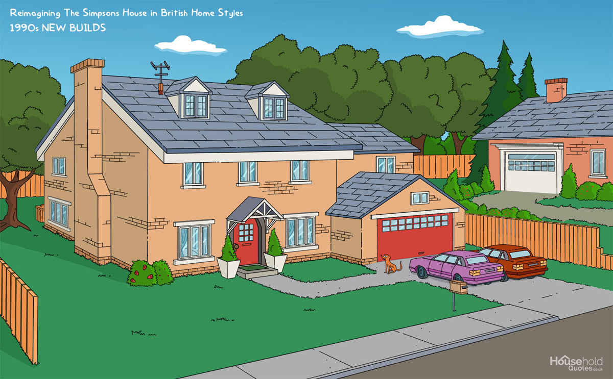 A makeover of the Simpsons house