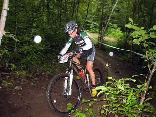 The rain never stopped in Mont Sainte Anne