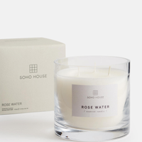 Bassett Rose Water Candle – $105 ($89 for members) at Soho Home&nbsp;