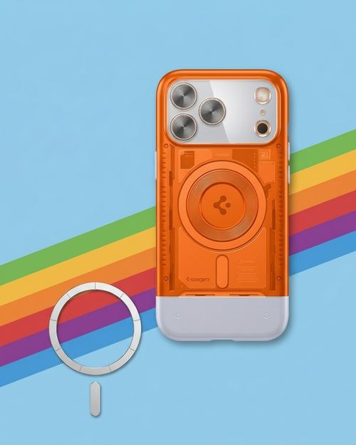 Spigen for iPhone Classic C1 Magfit&nbsp;Tangerine