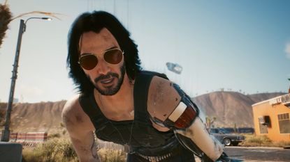 Cyberpunk 2077 character Johnny Silverhand