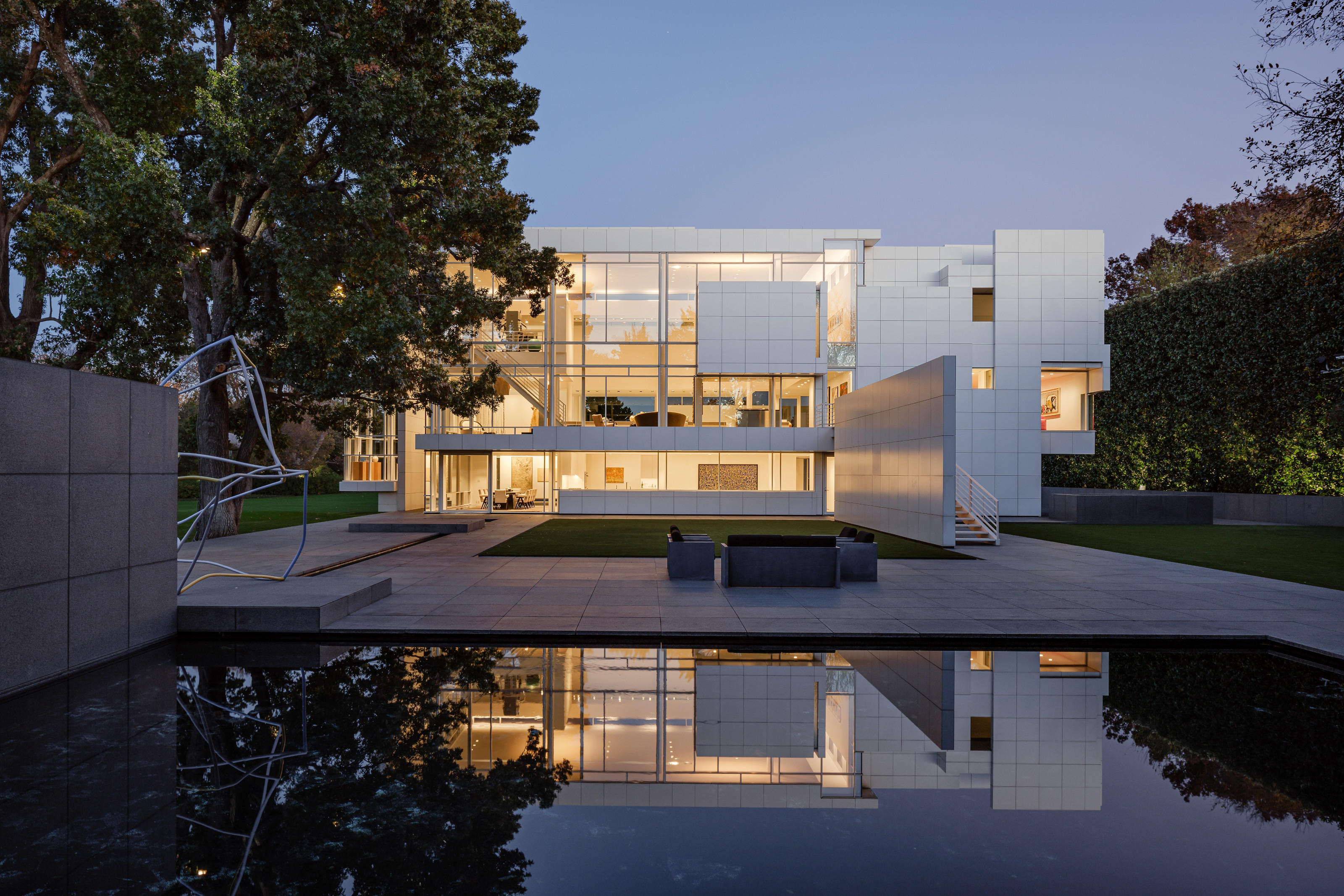 Rachofsky House, Dallas, by Richard Meier