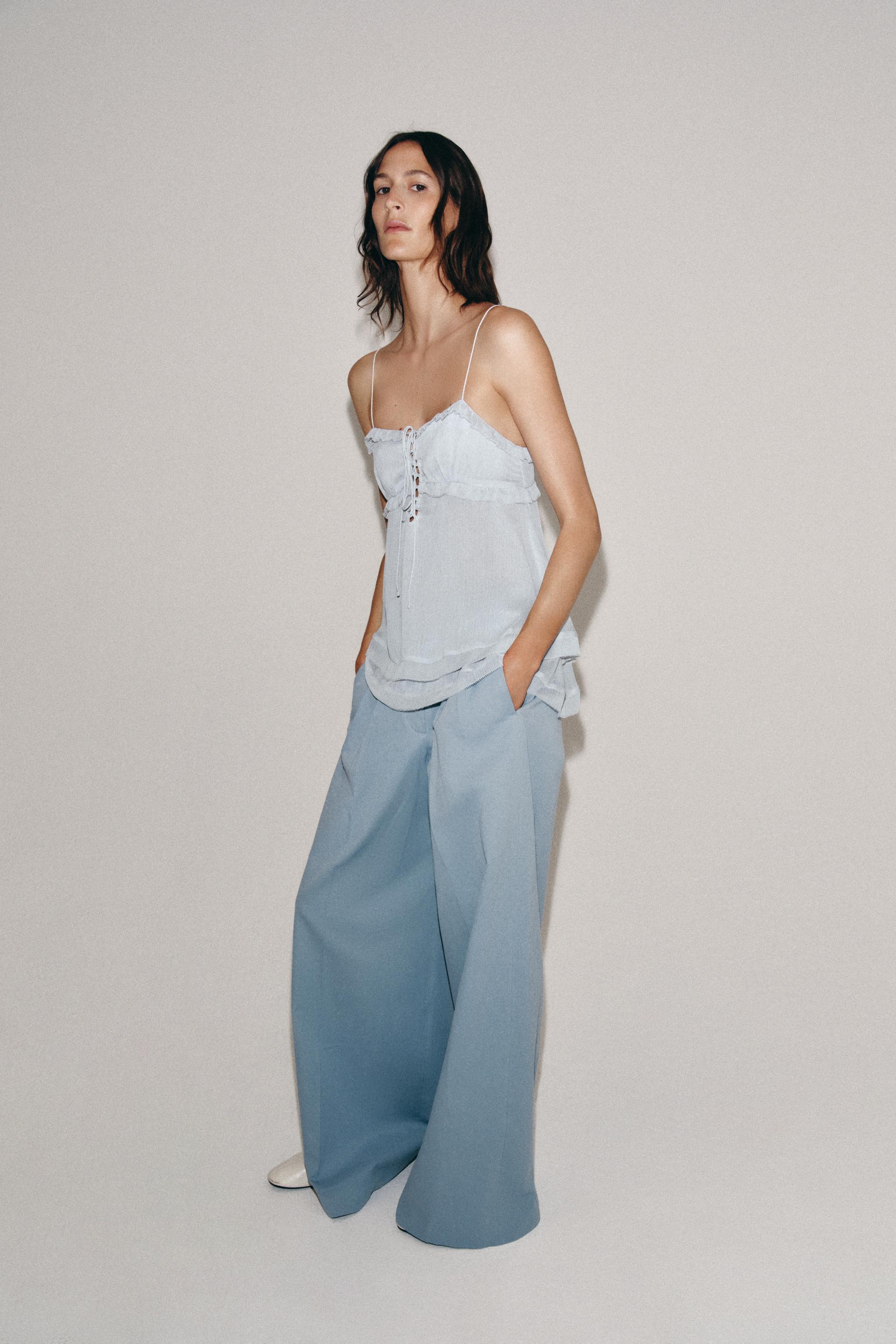 Zw Collection Ruffled Top