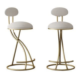  Upholstered Counter Height Bar Stools 