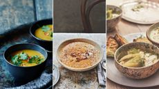 three different types of soup recipe