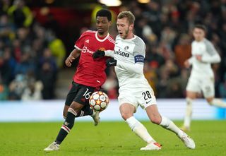 Amad Diallo's only United appearance this season came in the Champions League dead rubber against Young Boys