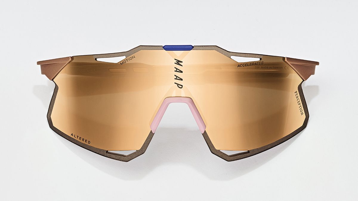 MAAP x 100% Hypercraft sunglasses in copper