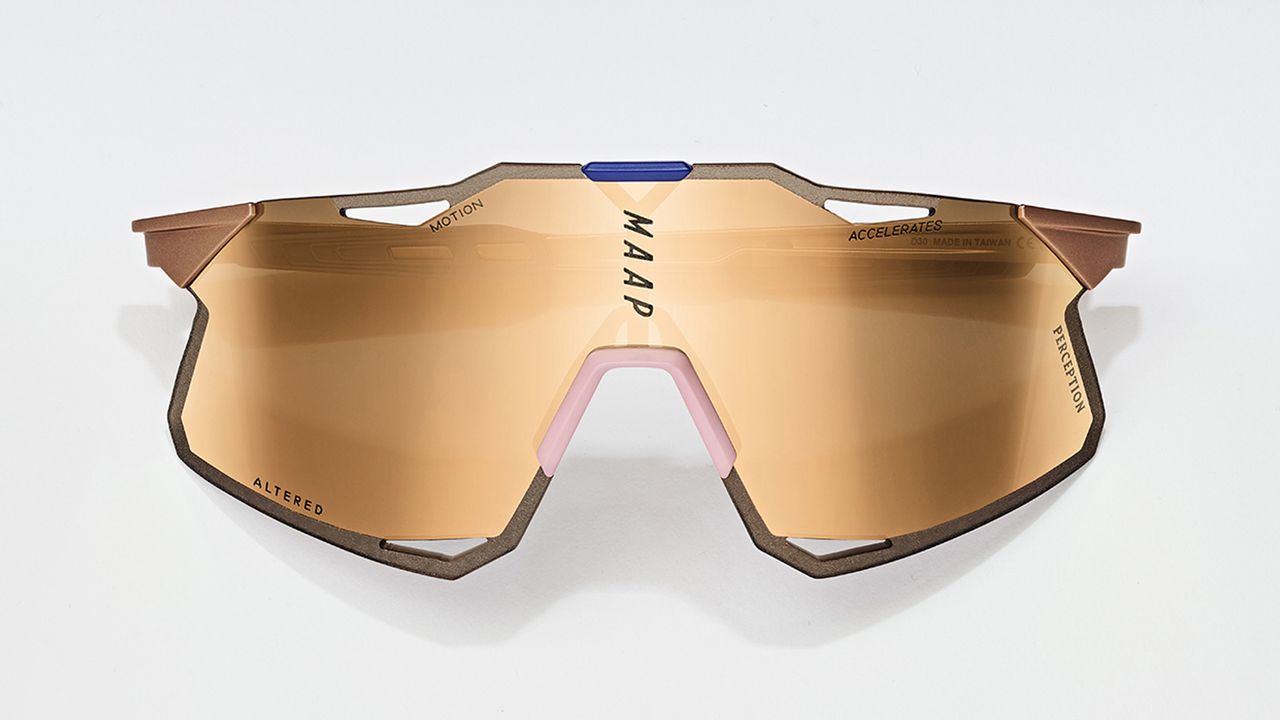 MAAP x 100% Hypercraft sunglasses in copper