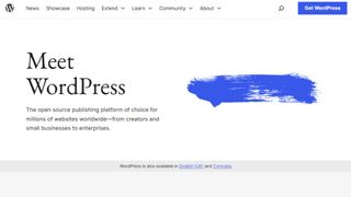 Website screenshot for WordPress