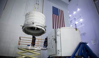 Bigelow Expandable Activity Module Lifted