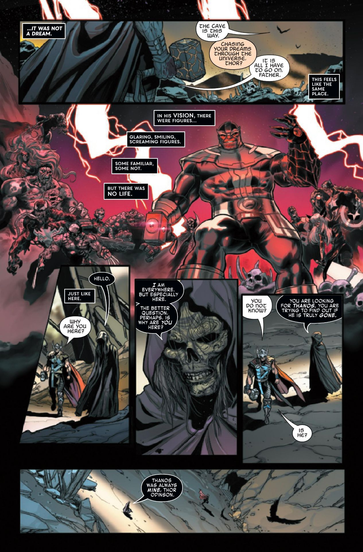 Thanos: Death Notes #1 art