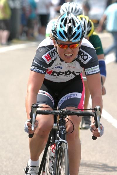 Hilde van Slochteren (NWV Groningen) didn't finish the race.