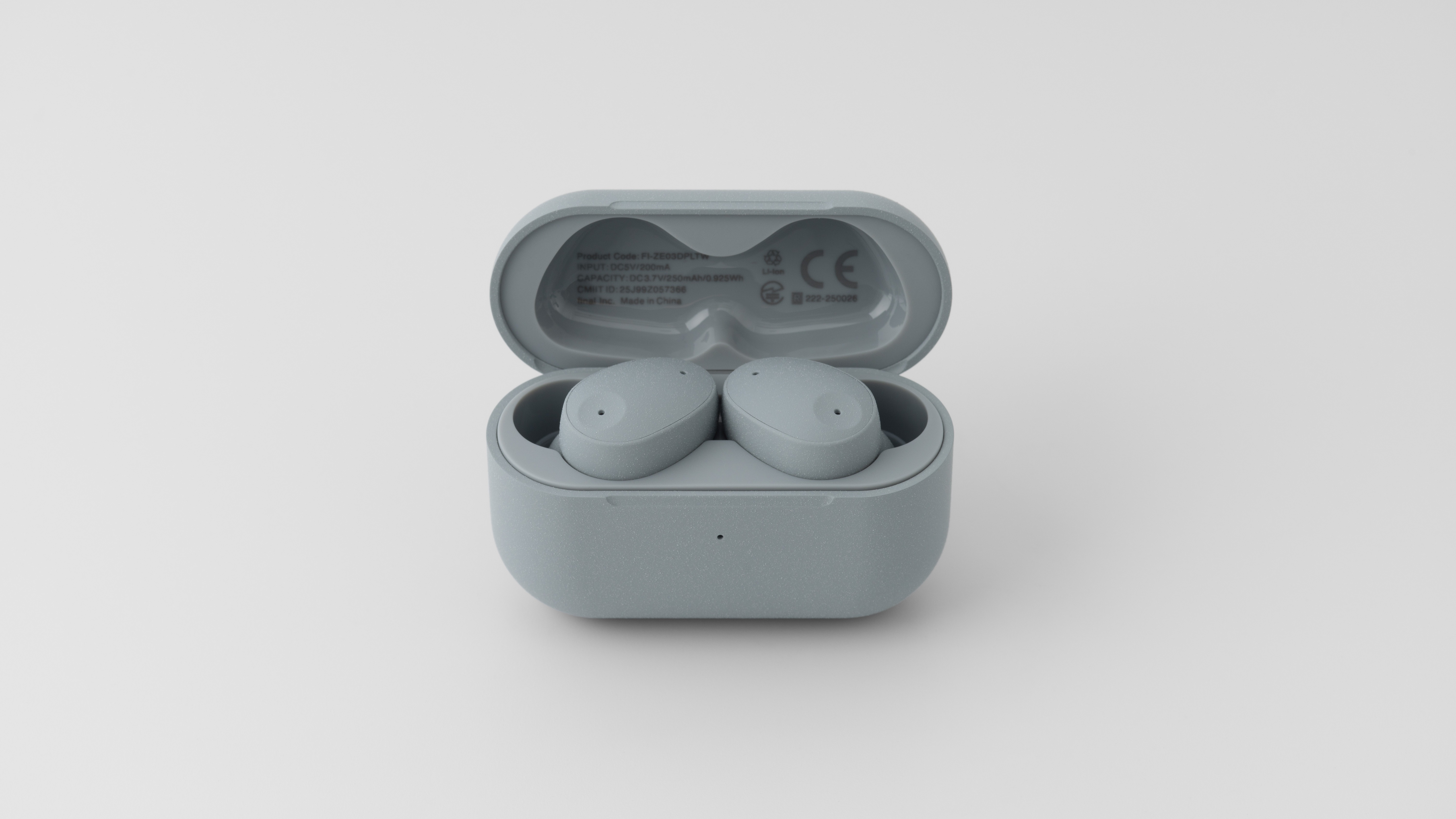 Final ZE300 wireless earbuds in grey