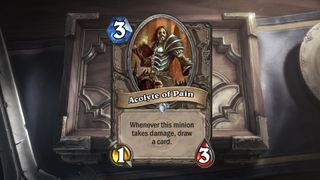 Acolyte of Pain Neutral Common Card Hearthstone
