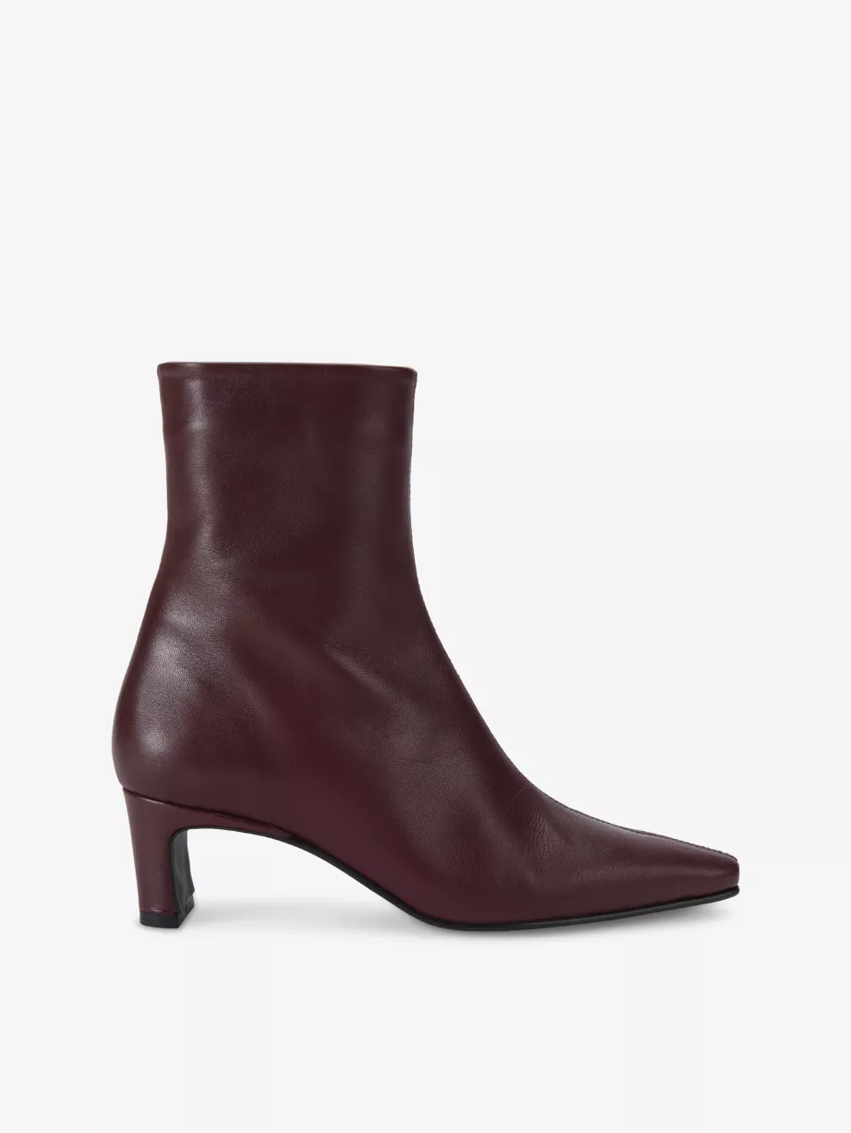 Azzurra Leather Ankle Boots