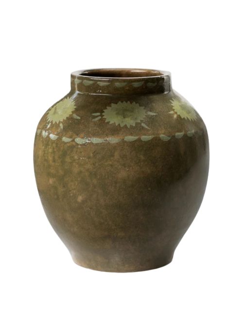 Tilbury Hand-Painted Terracotta Vase