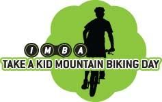 The official logo of IMBA's Take a Kid Mountain Biking Day