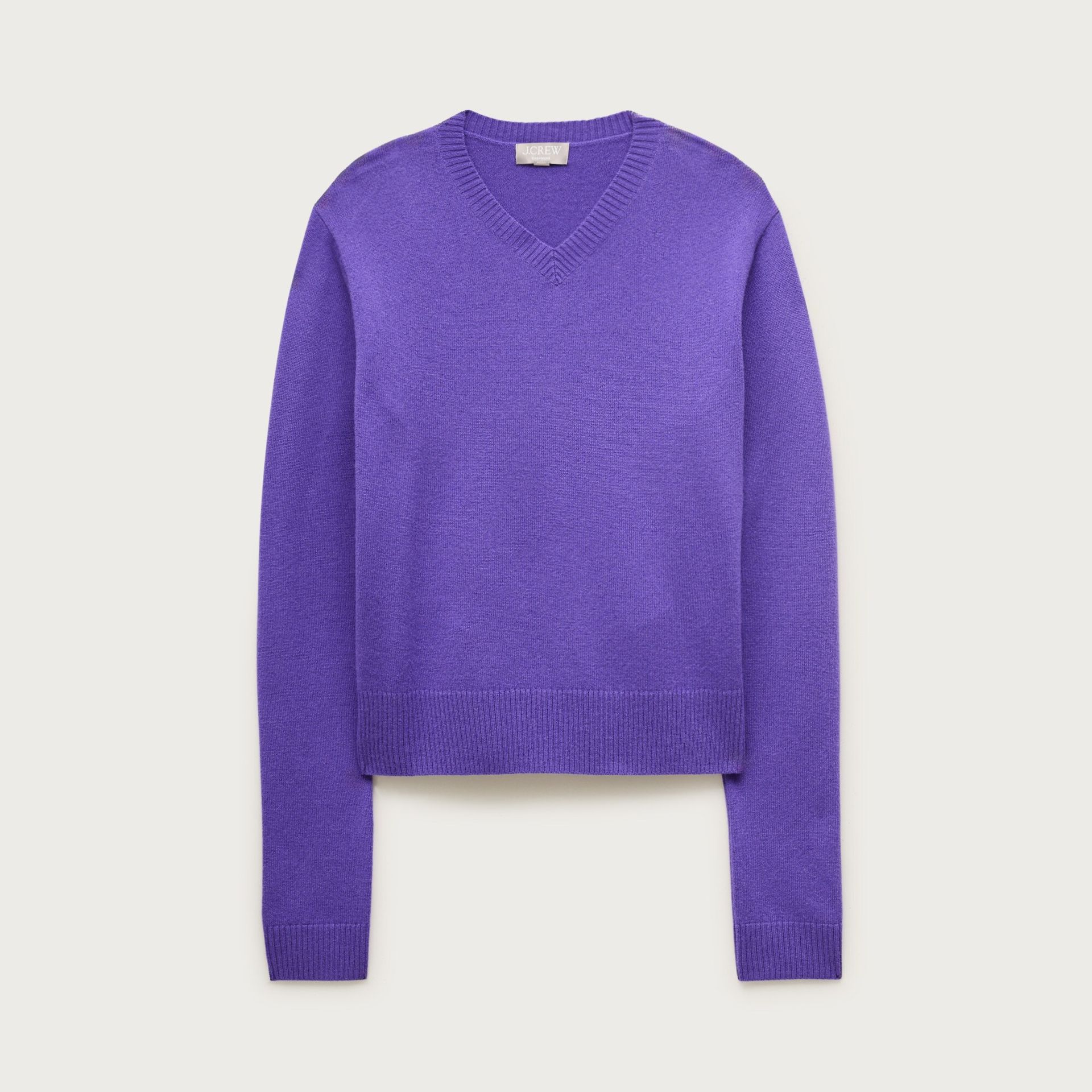 Cashmere High V-Neck Sweater