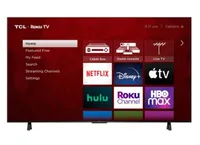 TCL 75" Class 4 Series HDR UHD Roku TV: $1,299.99$699.99 - Save $600