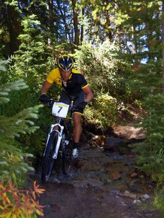 Lance Armstrong at the 12-hours of Snowmass in 2008