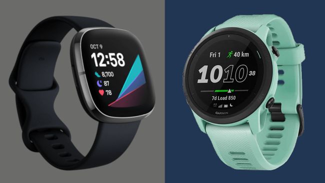 fitbit garmin watch