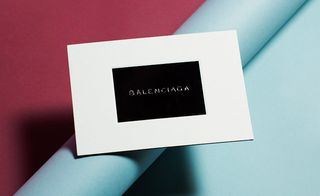 Balenciaga Fashion week A/W 2014 invitation
