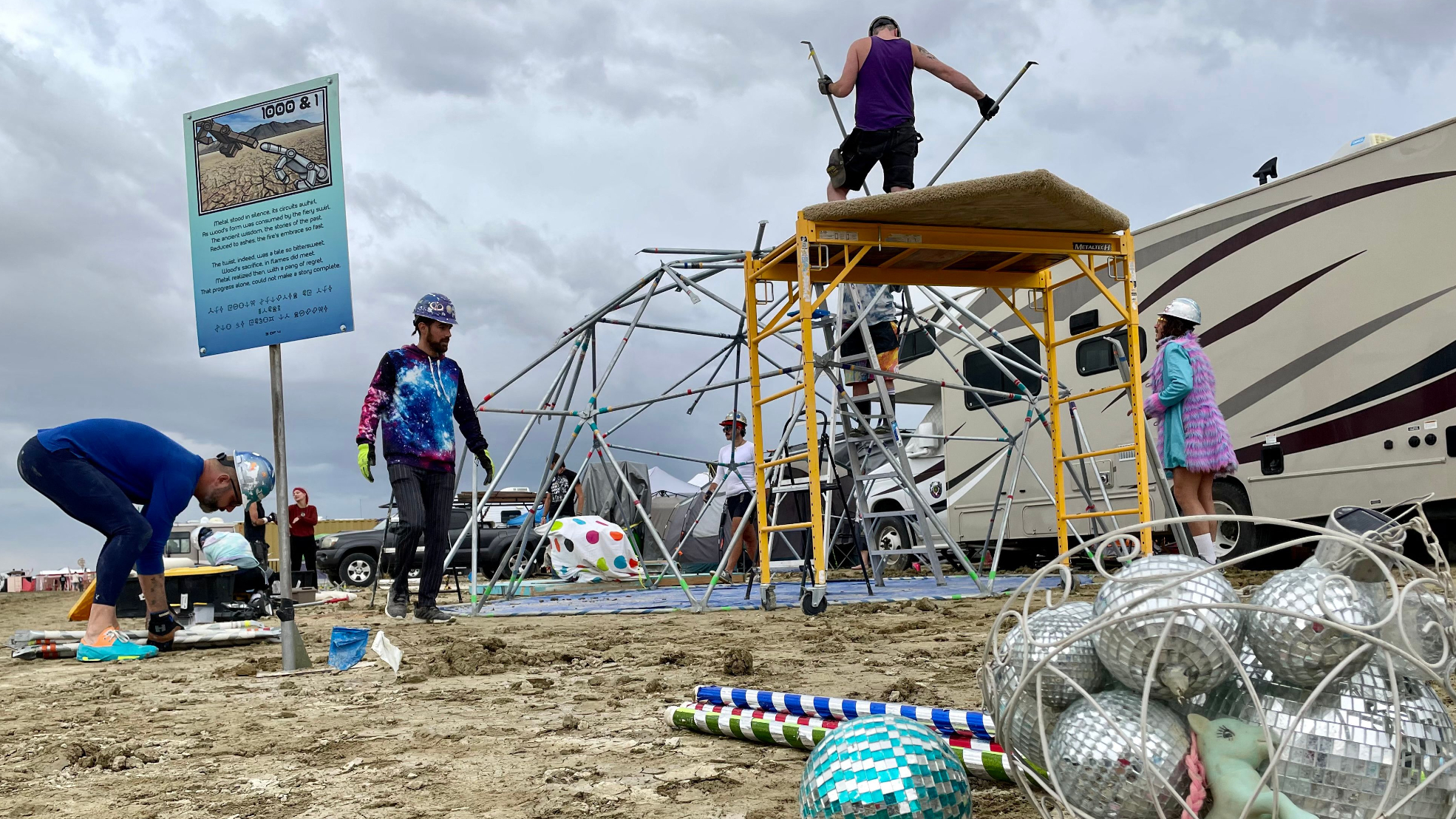 Burning man in 2023