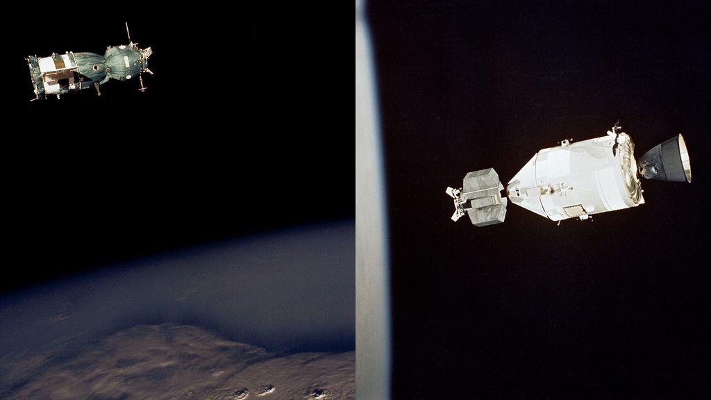 50 years after a historic handshake in space, the Apollo-Soyuz Test ...