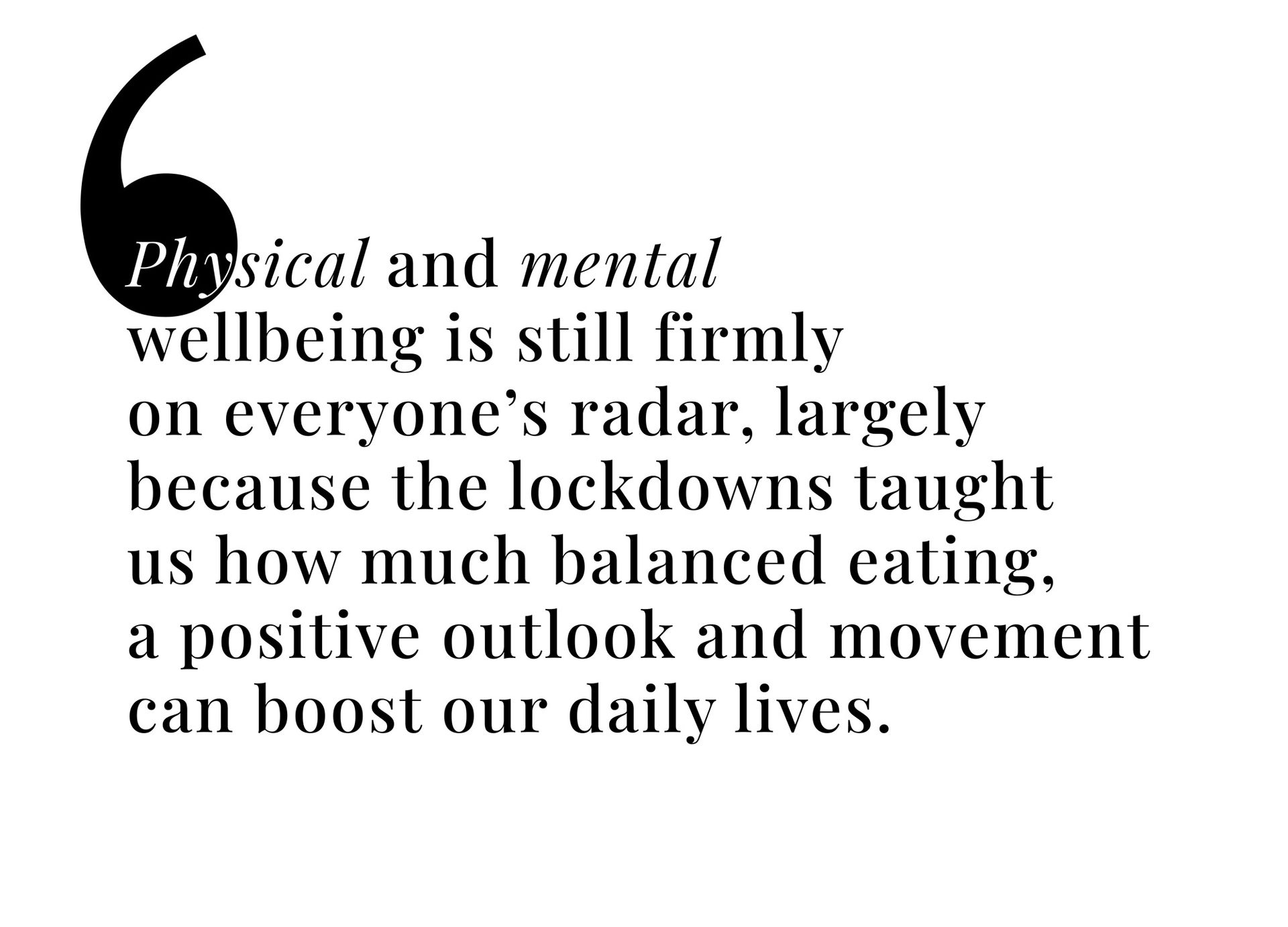 wellness trends