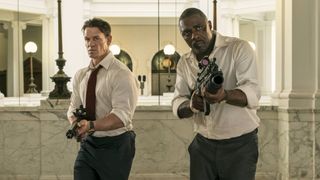 John Cena and Idris Elba in "Heads of State" coming soon to Prime Video