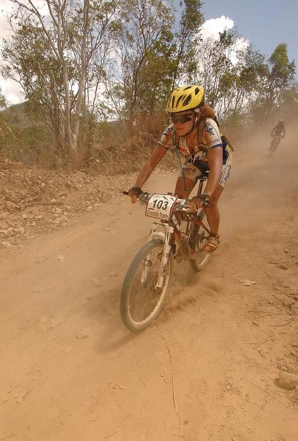 Lisa Pleyer enjoyed today's ride