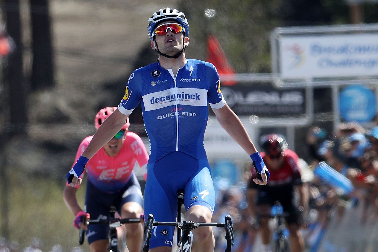 Got it! Deceuninck-QuickStep's Kasper Asgreen wins stage 2 of the 2019 Tour of California at South Lake Tahoe