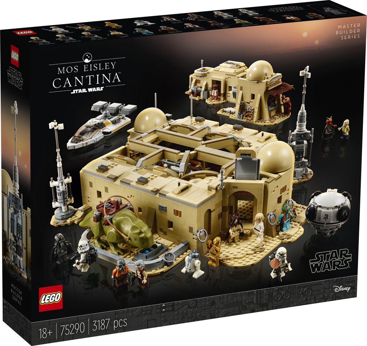 Lego is launching an epic Mos Eisley Cantina set from "Star Wars: A New Hope" on Oct. 1, 2020.