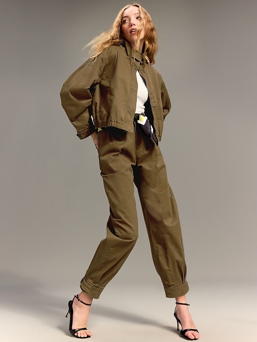 Old Navy X Christopher John Rogers High-Waisted Barrel Pants