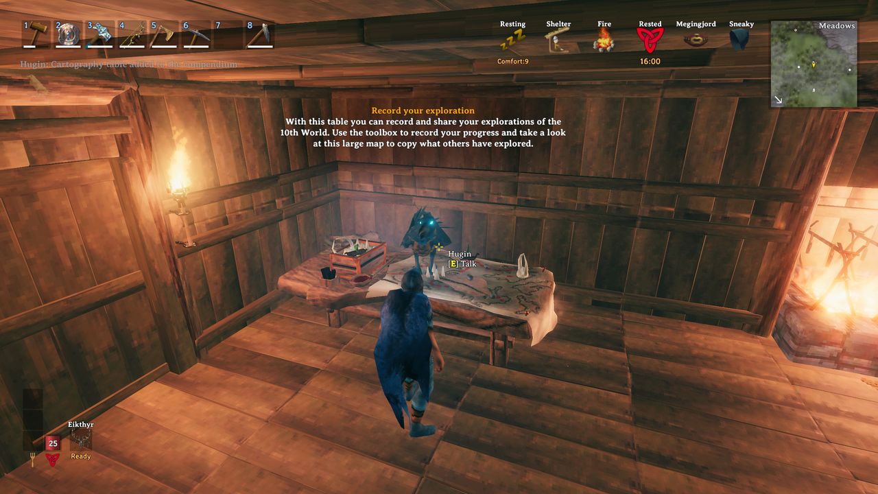 Valheim cartography table