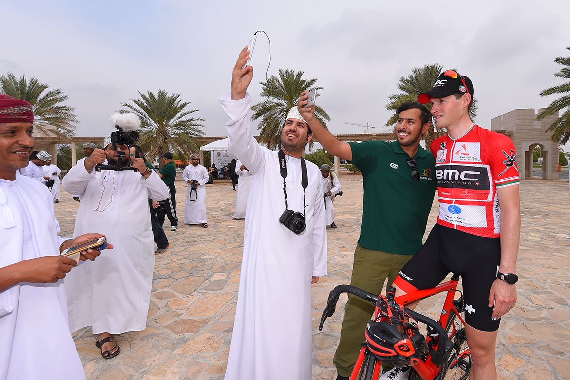 Ben Hermans poses for some photos